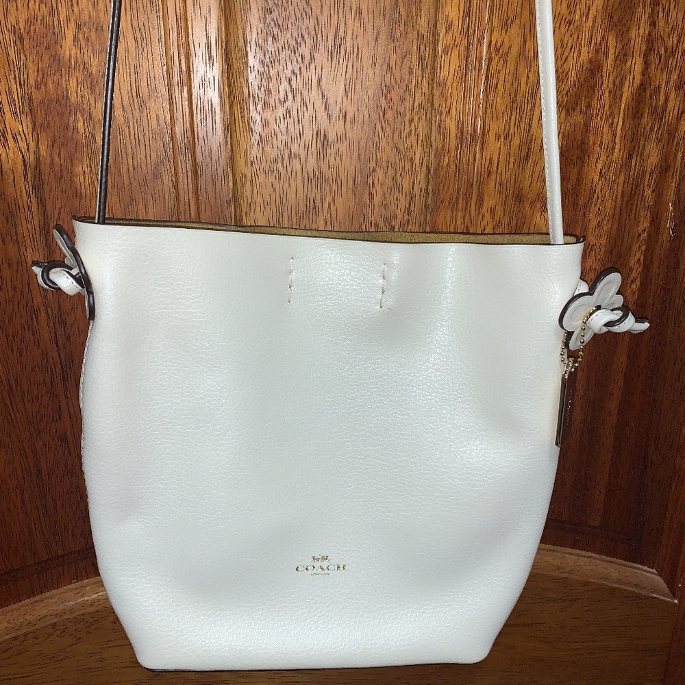 Coach White Crossbody